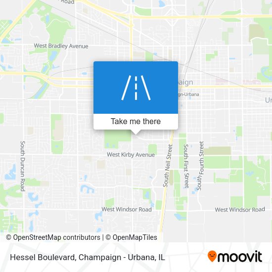 Hessel Boulevard map