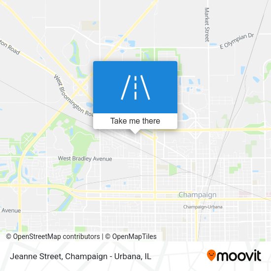 Mapa de Jeanne Street