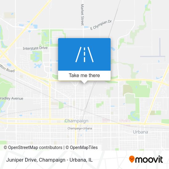 Juniper Drive map