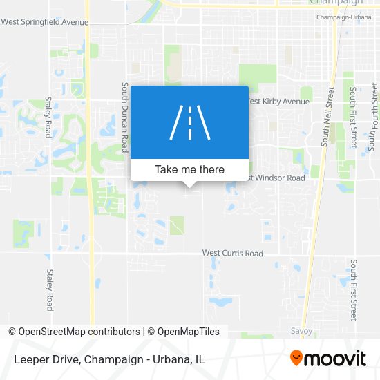 Leeper Drive map