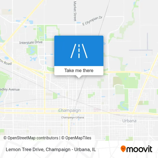 Lemon Tree Drive map