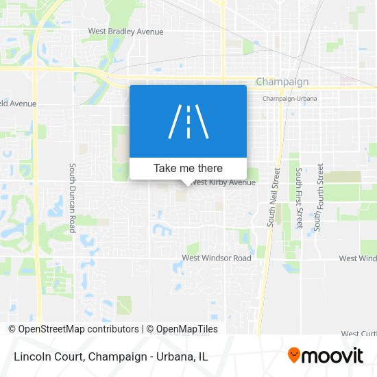 Lincoln Court map