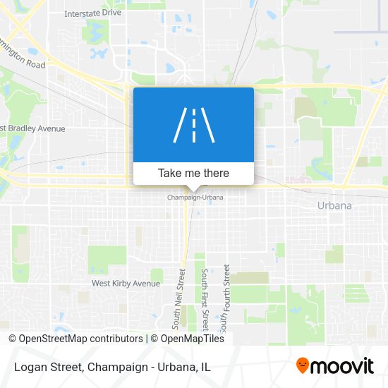 Mapa de Logan Street