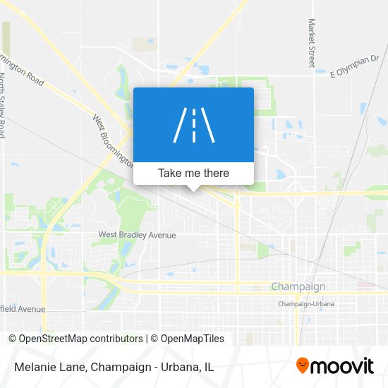 Melanie Lane map