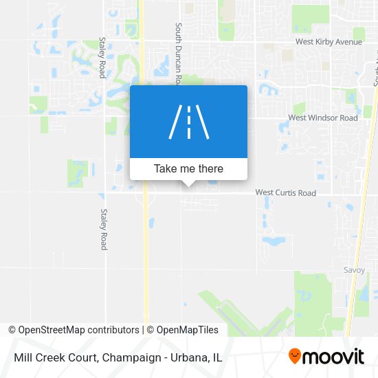 Mill Creek Court map
