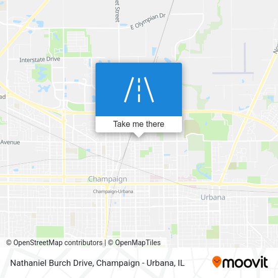 Nathaniel Burch Drive map