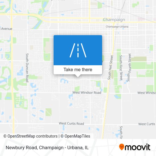 Mapa de Newbury Road