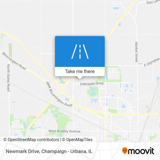 Mapa de Newmark Drive