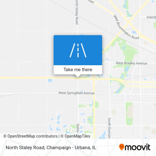 Mapa de North Staley Road