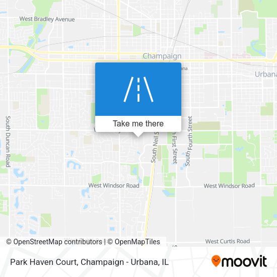 Park Haven Court map