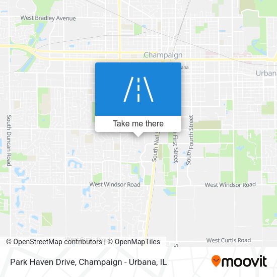 Park Haven Drive map