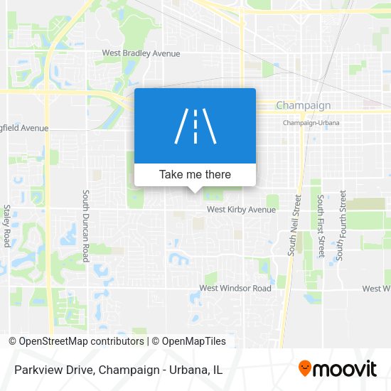 Parkview Drive map