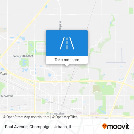 Mapa de Paul Avenue