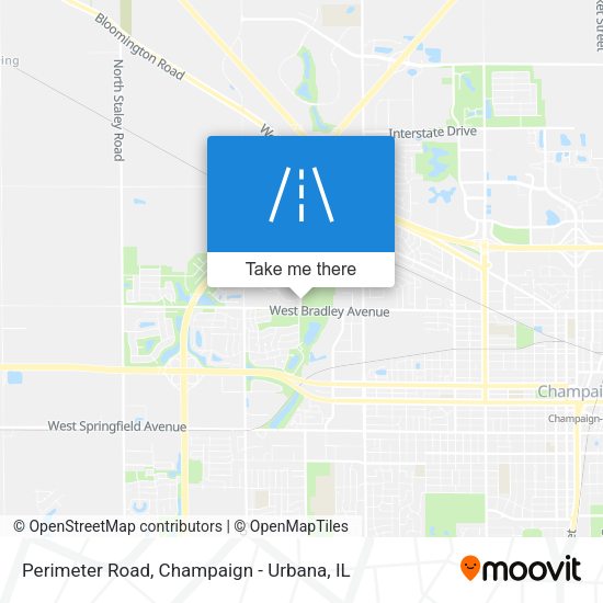 Perimeter Road map