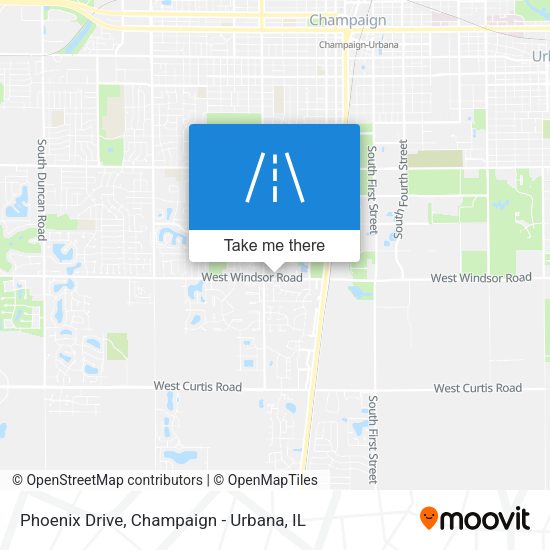 Phoenix Drive map