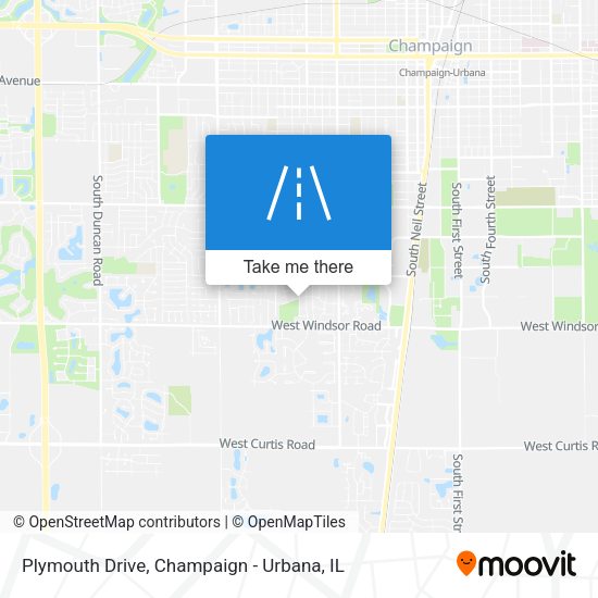 Mapa de Plymouth Drive