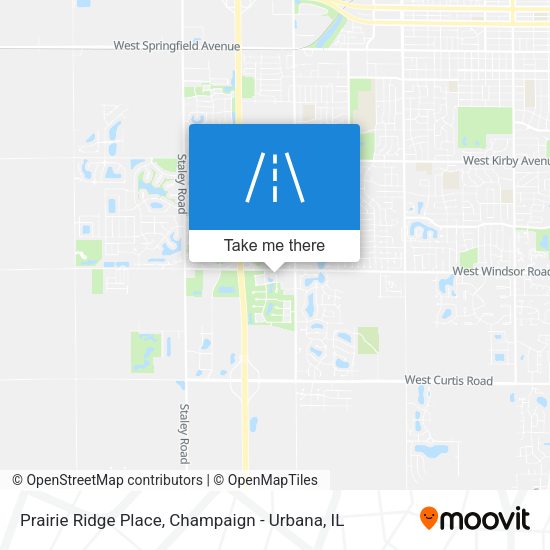 Mapa de Prairie Ridge Place