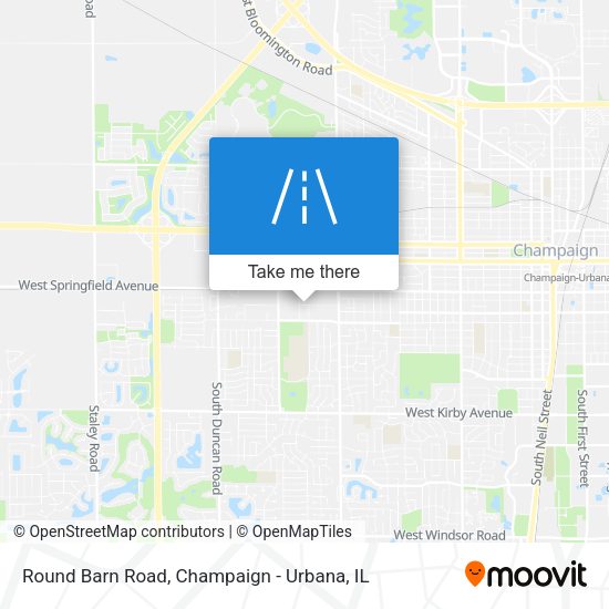 Mapa de Round Barn Road