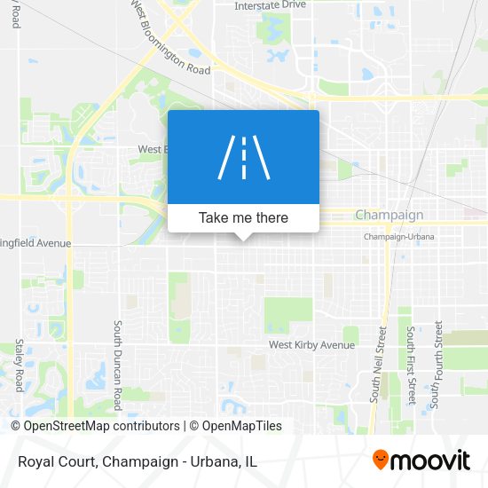 Royal Court map