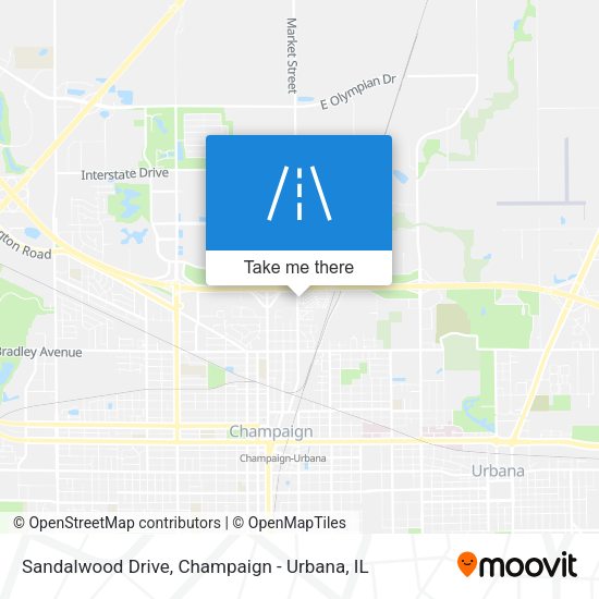 Sandalwood Drive map