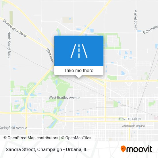 Sandra Street map