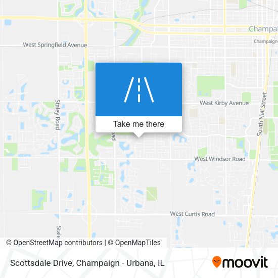 Scottsdale Drive map