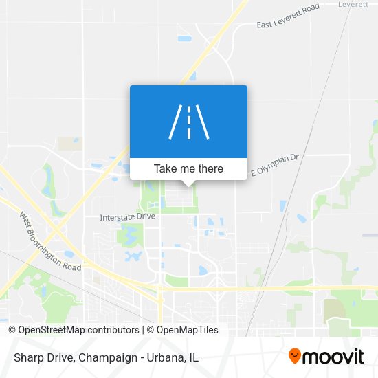 Sharp Drive map