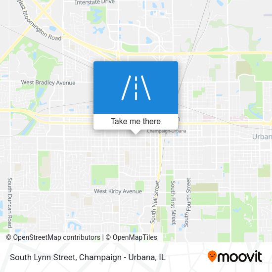 South Lynn Street map