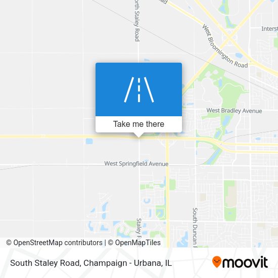 Mapa de South Staley Road