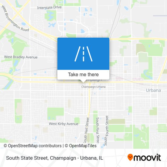 South State Street map