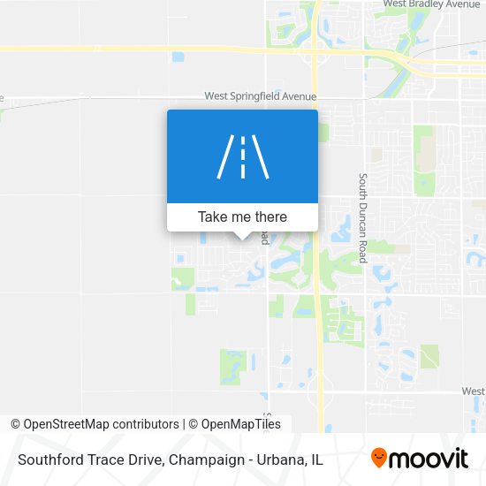 Mapa de Southford Trace Drive