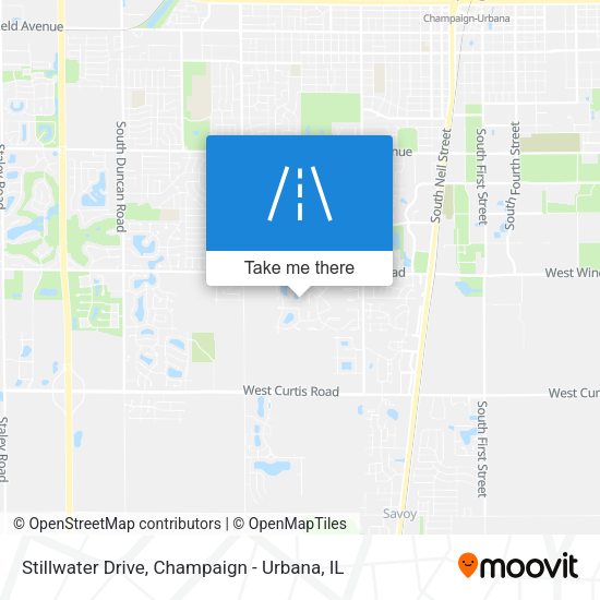 Stillwater Drive map