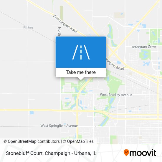 Stonebluff Court map