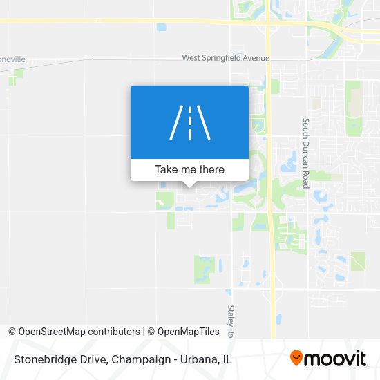 Stonebridge Drive map
