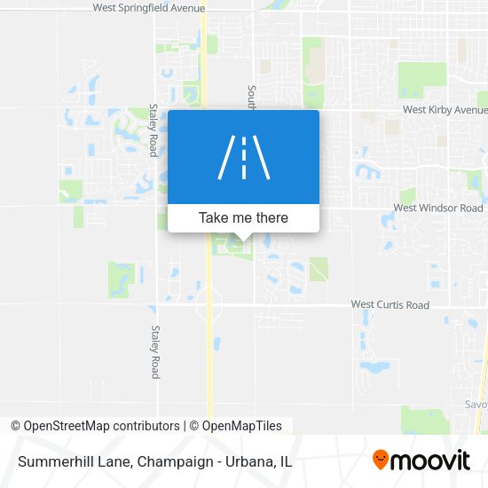 Summerhill Lane map