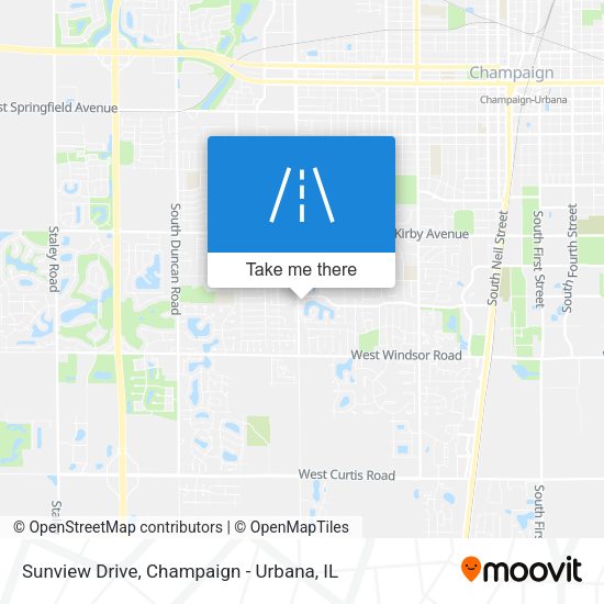 Mapa de Sunview Drive