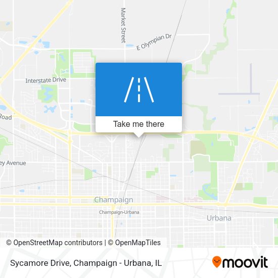Mapa de Sycamore Drive