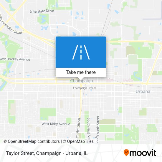 Mapa de Taylor Street