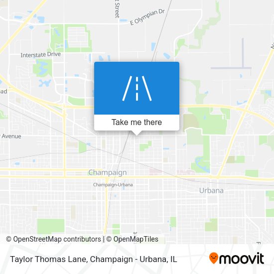 Taylor Thomas Lane map