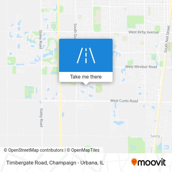 Mapa de Timbergate Road