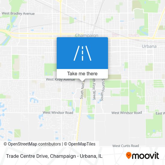 Trade Centre Drive map