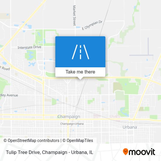 Tulip Tree Drive map