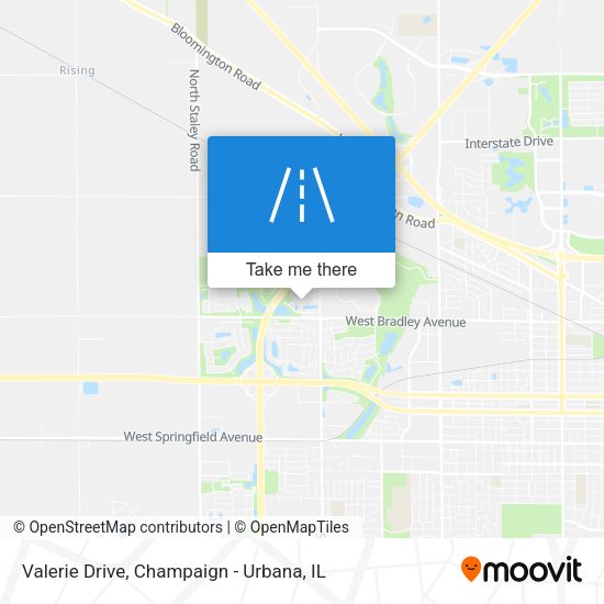 Valerie Drive map