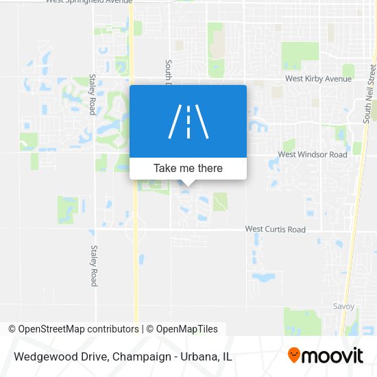 Wedgewood Drive map