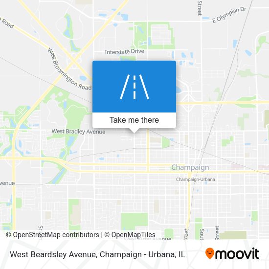 Mapa de West Beardsley Avenue