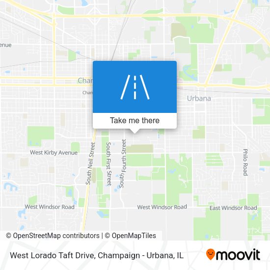 West Lorado Taft Drive map