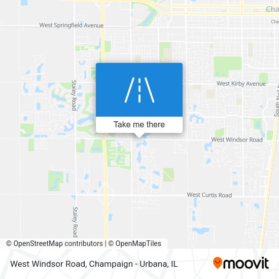 Mapa de West Windsor Road