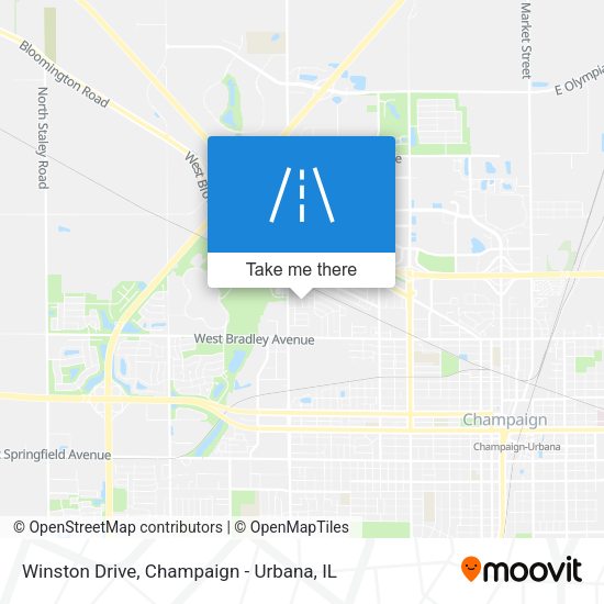 Winston Drive map