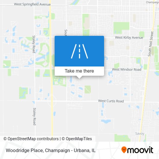 Woodridge Place map