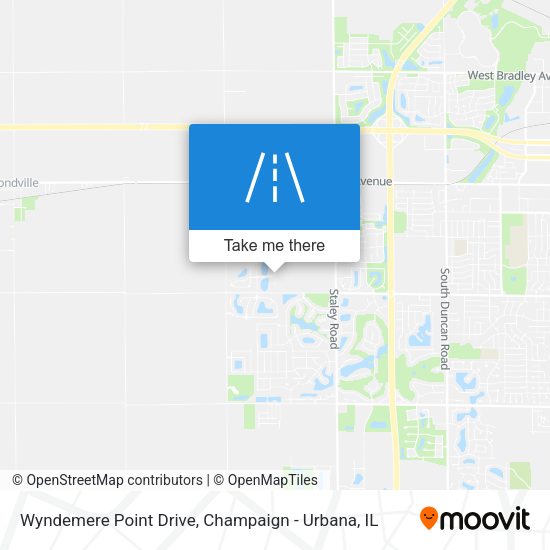 Mapa de Wyndemere Point Drive
